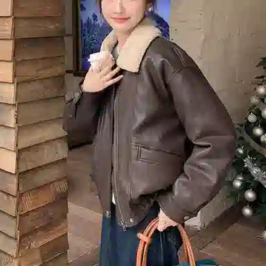 Bodafei Vintage Biker Jacket