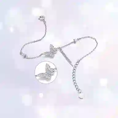 VAN GOGH Butterfly Tassel Bracelet