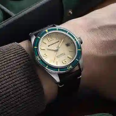 Spinnaker Automatic Diver Yellow Dial