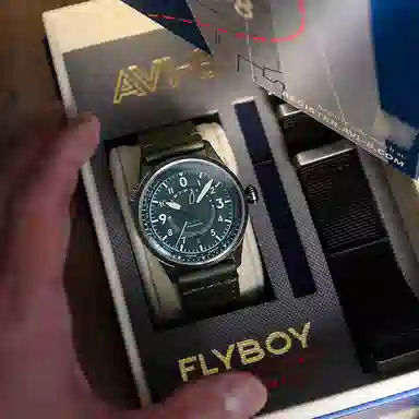 AVI-8 Flyboy Automatic Green