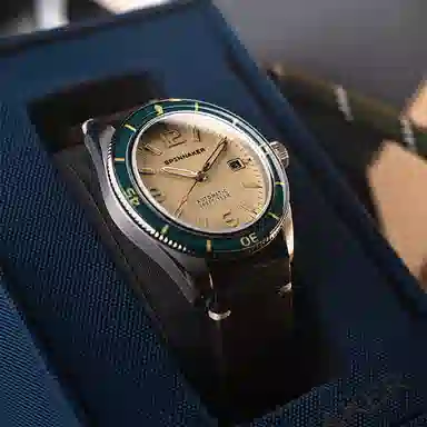 Spinnaker Automatic Diver Yellow Dial