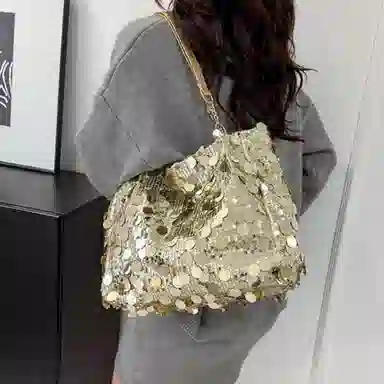QINNXER Chain Shoulder Bag