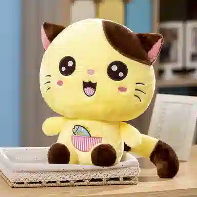 赛特嘟嘟 开心猫 创意萌趣小猫 玩偶 毛绒公仔