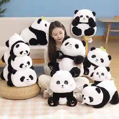 赛特嘟嘟 熊猫娃娃 玩偶 毛绒公仔