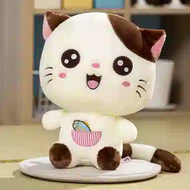 赛特嘟嘟 开心猫 创意萌趣小猫 玩偶 毛绒公仔
