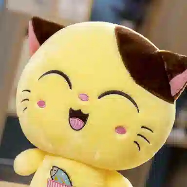赛特嘟嘟 开心猫 创意萌趣小猫 玩偶 毛绒公仔