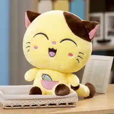 赛特嘟嘟 开心猫 创意萌趣小猫 玩偶 毛绒公仔