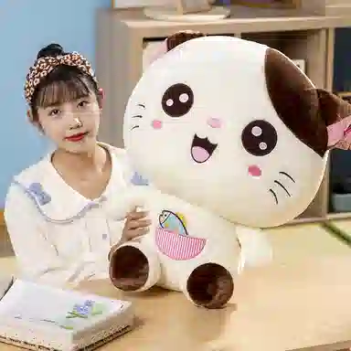 赛特嘟嘟 开心猫 创意萌趣小猫 玩偶 毛绒公仔