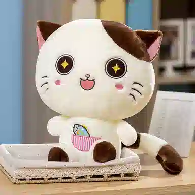 赛特嘟嘟 开心猫 创意萌趣小猫 玩偶 毛绒公仔