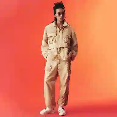 Feng Chen Wang x UGG Deconstructed Zip Jacket Off-White