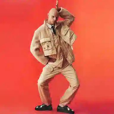 Feng Chen Wang x UGG Deconstructed Zip Jacket Off-White