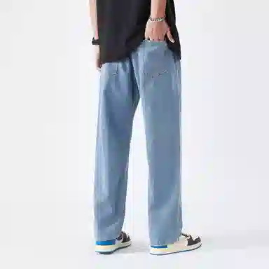 BRNR Basic Washed Loose Jeans