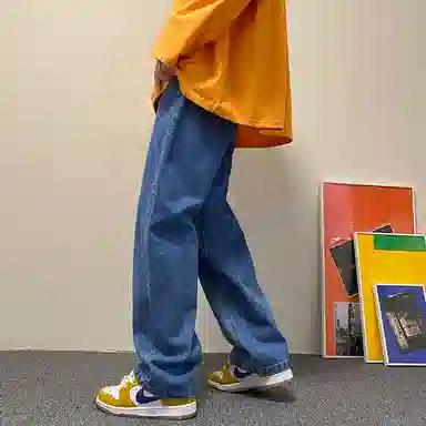 BRNR Straight Washed Jeans