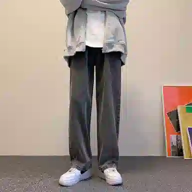 BRNR Straight Washed Jeans