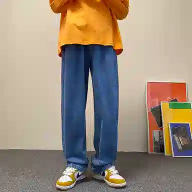 BRNR Straight Washed Jeans