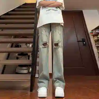 Michael Rock Distressed Jeans