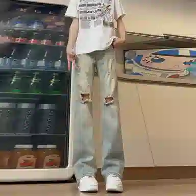 Michael Rock Distressed Jeans