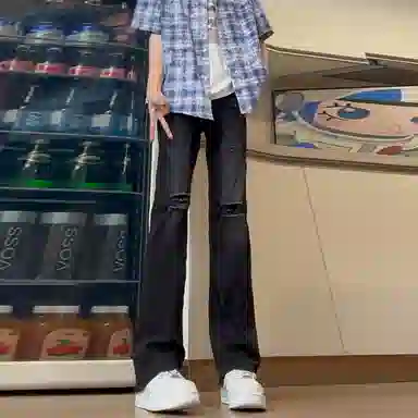 Michael Rock Distressed Jeans