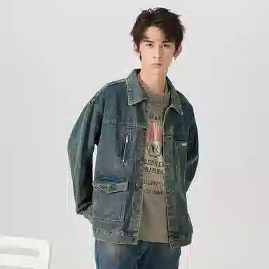 JASONWOOD Denim Jacket Retro Blue