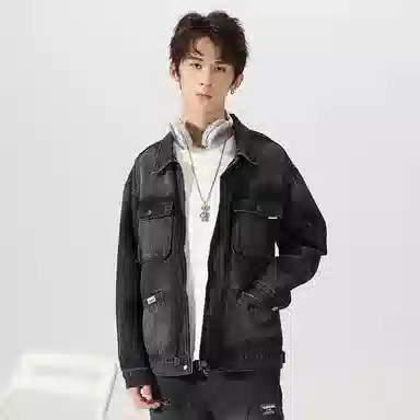 JASONWOOD Denim Jacket Modern Black