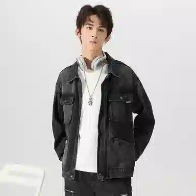 JASONWOOD Denim Jacket Modern Black