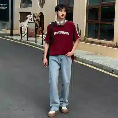 JASONWOOD Retro Washed Yellow Jeans