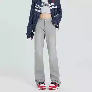 JASONWOOD Retro Washed Yellow Jeans