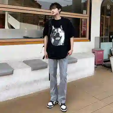 JASONWOOD Retro Washed Yellow Jeans