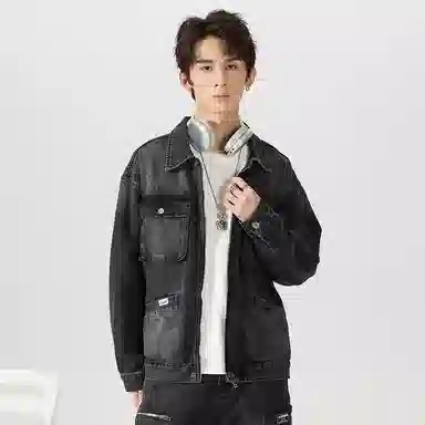 JASONWOOD Denim Jacket Modern Black