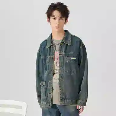 JASONWOOD Denim Jacket Retro Blue