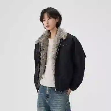 BENMYSHOWER Vintage Deconstructed Reversible Jacket