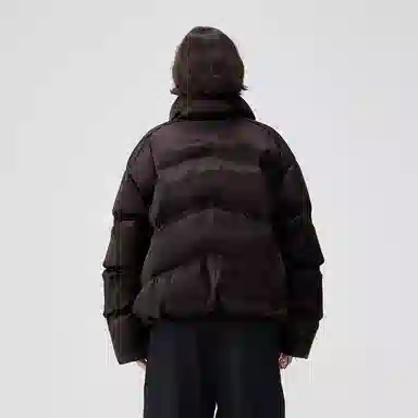 BENMYSHOWER Liquid Metal Down Jacket