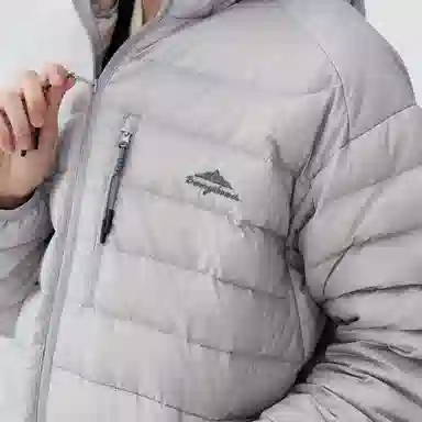BENMYSHOWER Retro Couple Hoodie Down Jacket