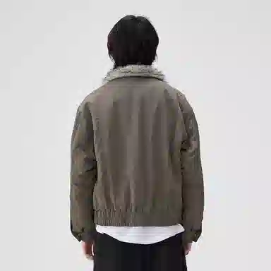 BENMYSHOWER Vintage Deconstructed Reversible Jacket