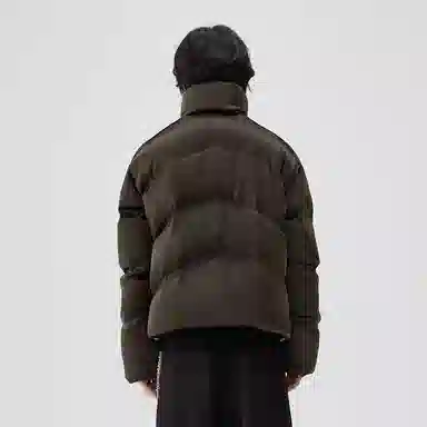 BENMYSHOWER Liquid Metal Down Jacket