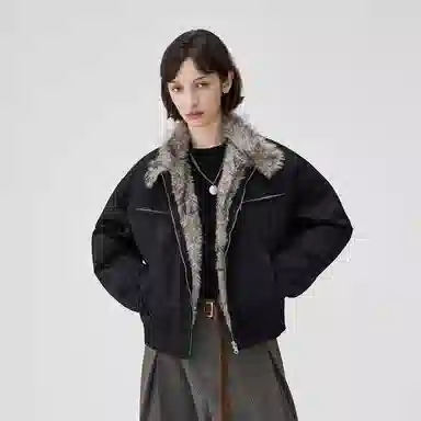 BENMYSHOWER Vintage Deconstructed Reversible Jacket