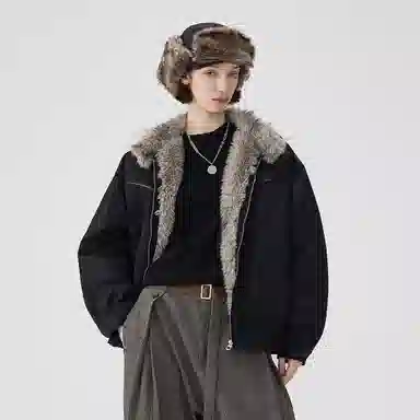 BENMYSHOWER Vintage Deconstructed Reversible Jacket