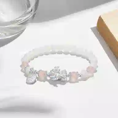 【999足银貔貅宝宝】 岁月静好 招财吸金纳福简约高级感招财吞金兽复古时尚轻奢小众百搭日常通勤#好运 菩提根 手串 男女同款情侣款