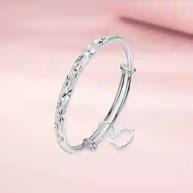 【精选高品质】 岁月静好 满天星可爱猫咪萌趣创意小众设计感时尚百搭气质甜美显白日常通勤#好运 合金 手镯 女款