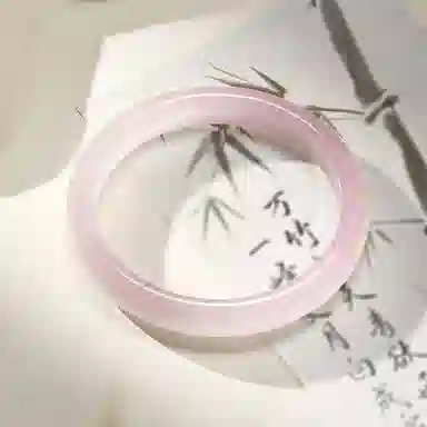 【999足银吸金招财猫】 岁月静好 星光粉月老赐福平安扣手饰一步一响萌趣甜美蝴蝶结森系在逃公主樱花粉手饰#好运 琉璃 手镯 男女同款情侣款