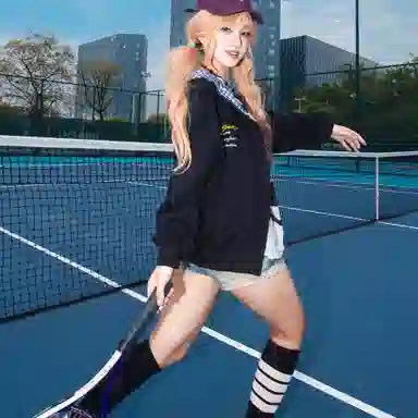 【Cleanfit棋盘格】蓝精灵 美式街头风创意字母印花个性设计重磅开衫连帽撞色外套宽松百搭拉链卫衣 男女同款
