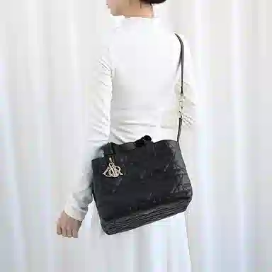DIOR Toujours Shoulder Strap Black