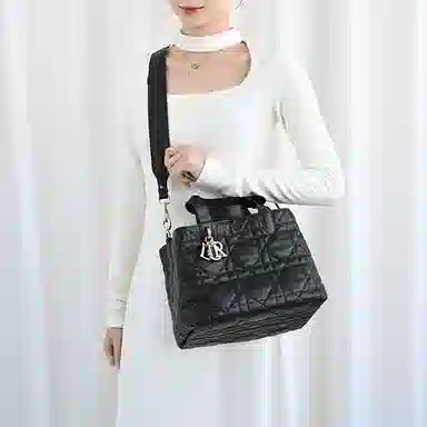DIOR Toujours Shoulder Strap Black