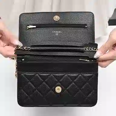 CHANEL woc PVC