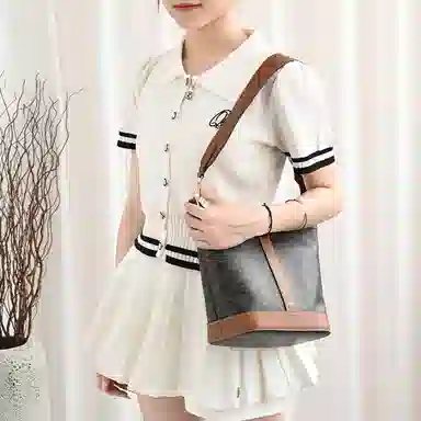 CELINE Triomphe Brown