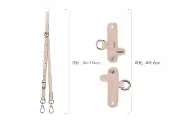 Longchamp Mini Bag Strap Set