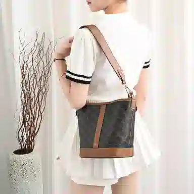 CELINE Triomphe Brown