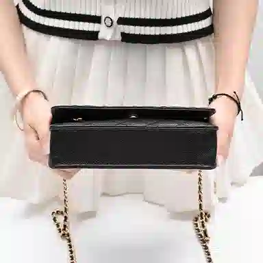 CHANEL woc PVC