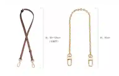 Lanbofan Burberry Portable Makeup Bag Strap Replacement Brown Black