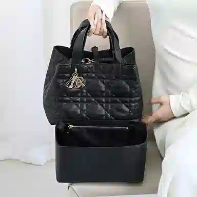 DIOR Toujours Shoulder Strap Black